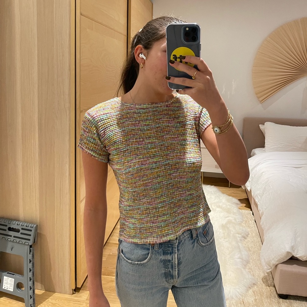 Komarov Colorful Woven Tee